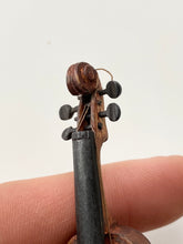 Load image into Gallery viewer, Miniature carved violin