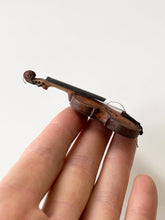 Load image into Gallery viewer, Miniature carved violin