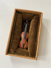 Load image into Gallery viewer, Miniature carved violin