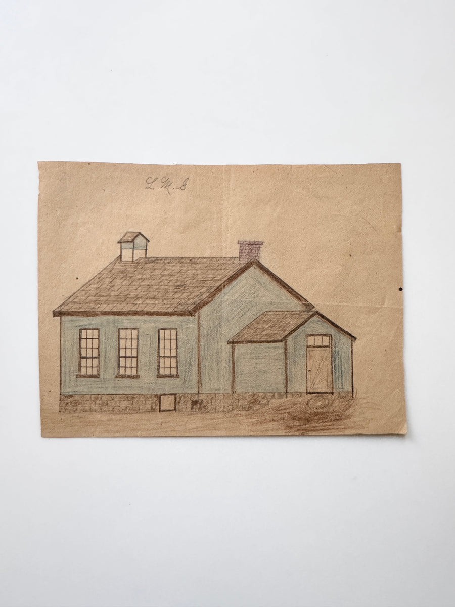 Blue House Drawing – tihngs