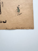 Load image into Gallery viewer, 1870 Watercolor
