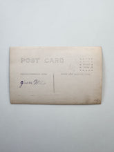 Load image into Gallery viewer, Real photo postcard back of woman
