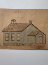 Load image into Gallery viewer, Blue House Drawing
