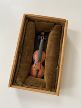 Load image into Gallery viewer, Miniature carved violin

